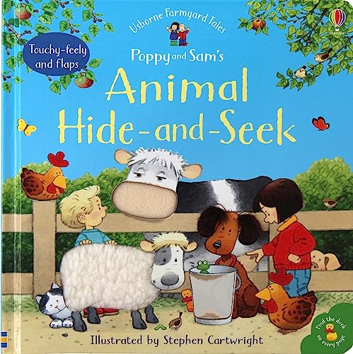 Poppy and Sam's Animal Hide and Seek - Hardback image 1