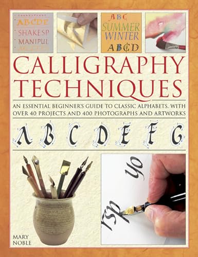 Mary Noble - Calligraphy Techniques - Hardback image 1