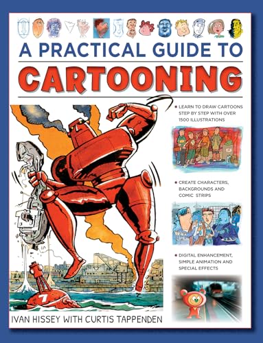 Curtis Tappenden - Cartooning, A Practical Guide to : Learn to draw ca image 1