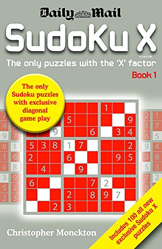 Christopher Monckton - Sudoku X Book 1 : The Only Puzzle with the ' image 1