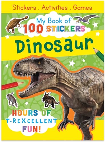 100 Stickers - Dinosaurs - Paperback