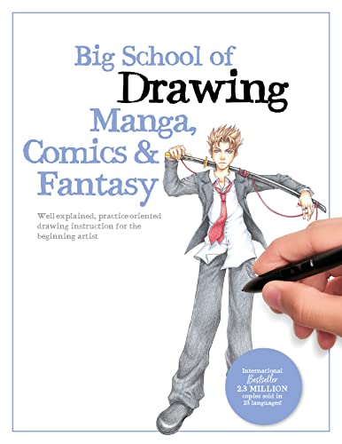Walter Foster Creati - Big School of Drawing Manga, Comics & Fantasy : image 1