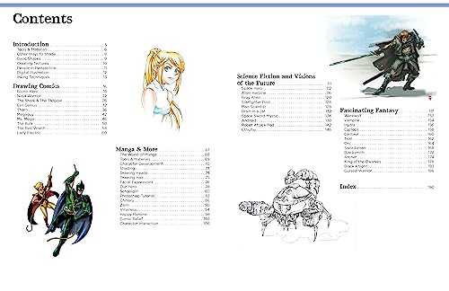 Walter Foster Creati - Big School of Drawing Manga, Comics & Fantasy : image 2