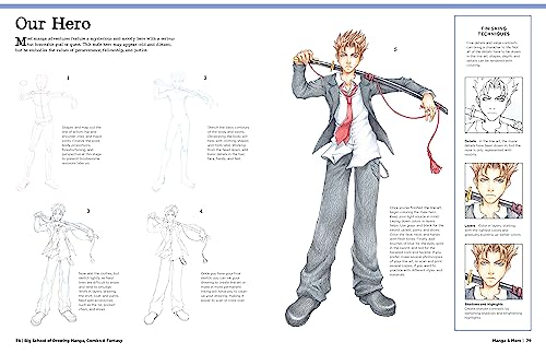 Walter Foster Creati - Big School of Drawing Manga, Comics & Fantasy : image 3