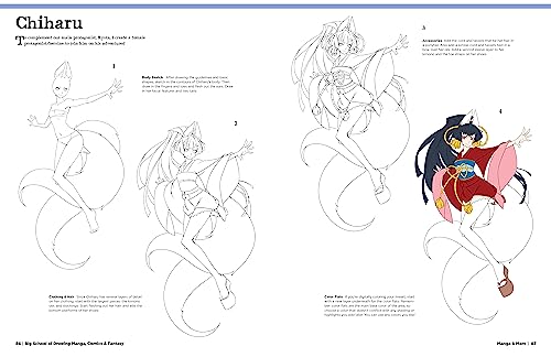 Walter Foster Creati - Big School of Drawing Manga, Comics & Fantasy : image 5