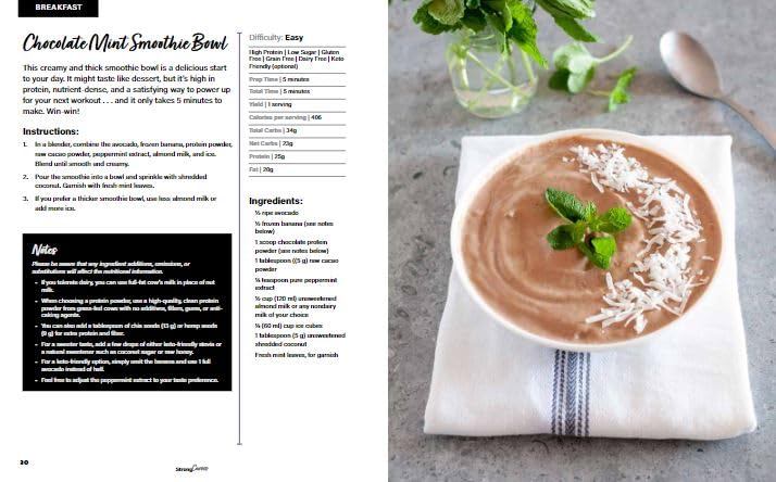 Shelley Darlington - Strong Curves Cookbook : 100+ High-Protein, Low-C image 4