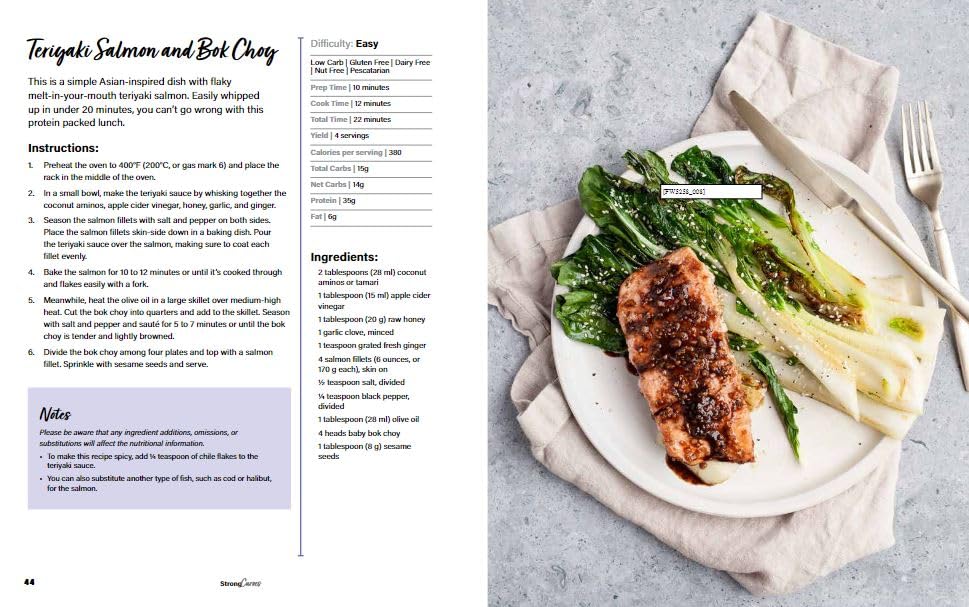 Shelley Darlington - Strong Curves Cookbook : 100+ High-Protein, Low-C image 5