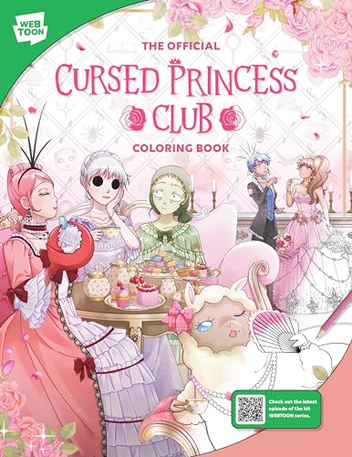 Walter Foster Creati - Official Cursed Princess Club Coloring Book : 4 image 1