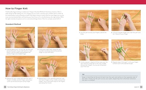 Vickie Howell - Fun and Easy Finger Knitting for Beginners - Paperback image 3
