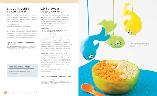 Tina Ruggiero - Quick and Easy Homemade Baby Food Recipes : Most Delic image 4