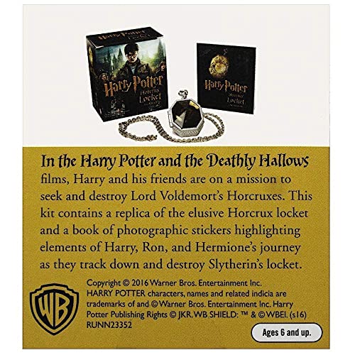 Running Press - Harry Potter Locket Horcrux Kit and Sticker Book - Pap image 4