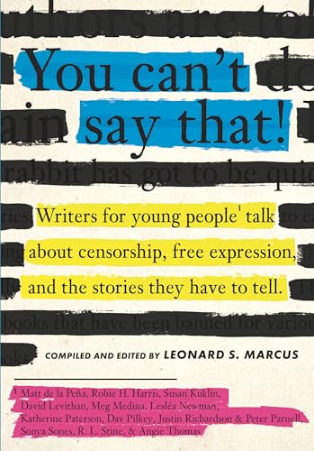 Leonard S. Marcus - You Can't Say That! : Writers for Young People image 1