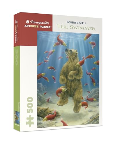 Robert Bissell - Swimmer :  500-Piece Jigsaw Puzzle - Non-book item image 1