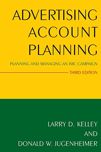 Donald W. Jugenheime - Advertising Account Planning : Planning and Man image 1