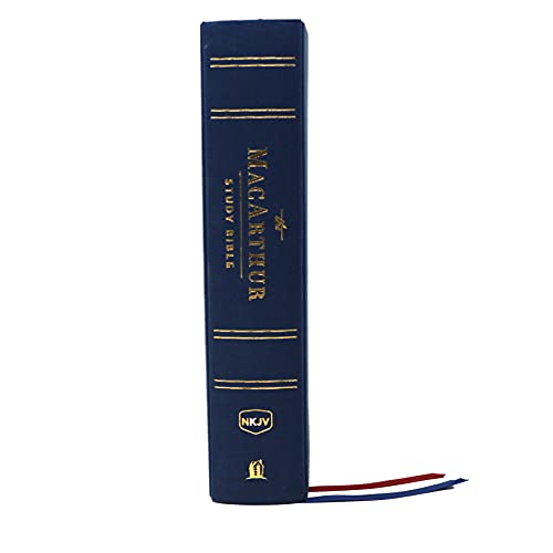 NKJV, MacArthur Study Bible, 2nd Edition, Cloth over Board, Blue, Comf image 2