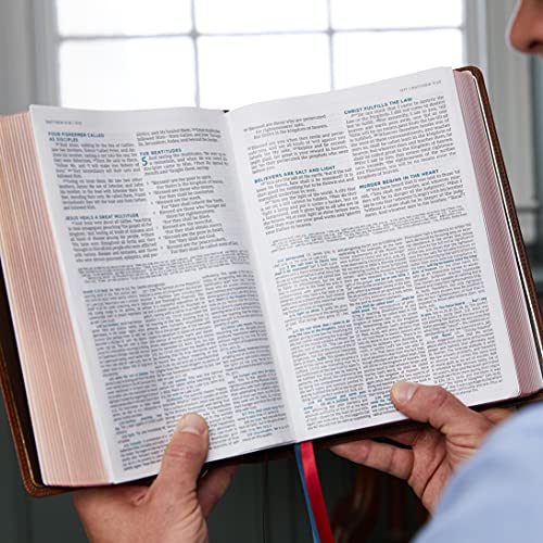 NKJV, MacArthur Study Bible, 2nd Edition, Cloth over Board, Blue, Comf image 5