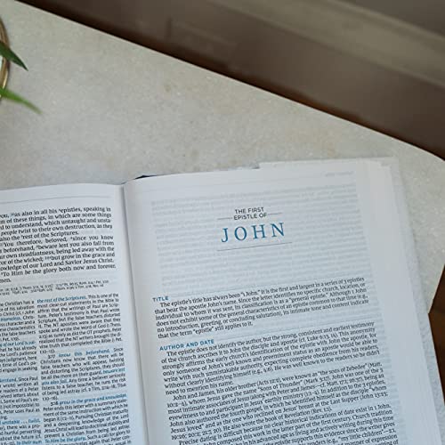 NKJV, MacArthur Study Bible, 2nd Edition, Cloth over Board, Blue, Comf image 6