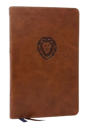 Thomas Nelson - NKJV, Thinline Bible Youth Edition, Leathersoft, Brown image 1