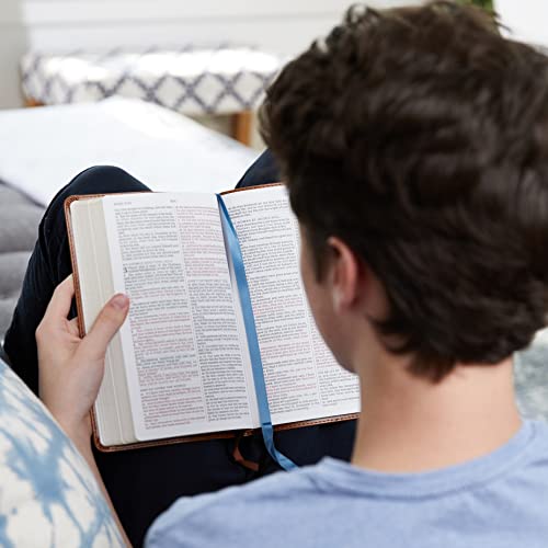 Thomas Nelson - NKJV, Thinline Bible Youth Edition, Leathersoft, Brown image 4