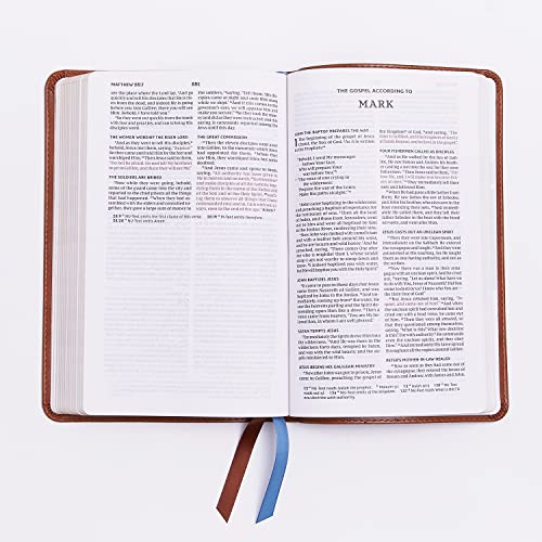 Thomas Nelson - NKJV, Thinline Bible Youth Edition, Leathersoft, Brown image 7