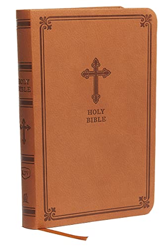 Thomas Nelson - KJV, Value Thinline Bible, Compact, Leathersoft, Brown image 1
