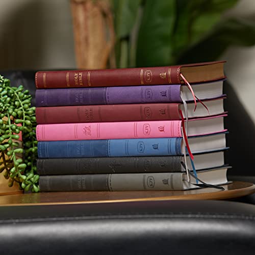 Thomas Nelson - KJV, Thinline Bible, Leathersoft, Brown, Red Letter Ed image 8