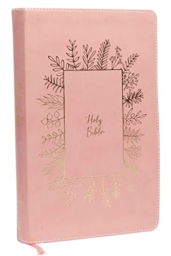 Thomas Nelson - NKJV, Holy Bible for Kids, Leathersoft, Pink, Comfort image 1
