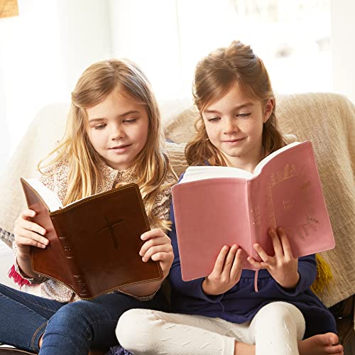 Thomas Nelson - NKJV, Holy Bible for Kids, Leathersoft, Pink, Comfort image 2