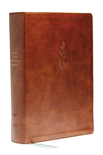 NET, Young Women Love God Greatly Bible, Brown Leathersoft, Comfort Pr image 1