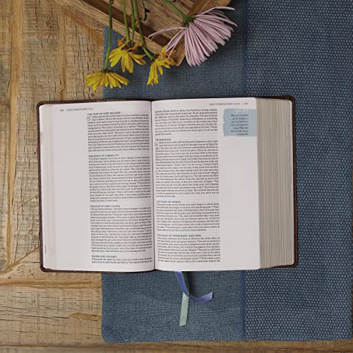 NET, Young Women Love God Greatly Bible, Brown Leathersoft, Comfort Pr image 4