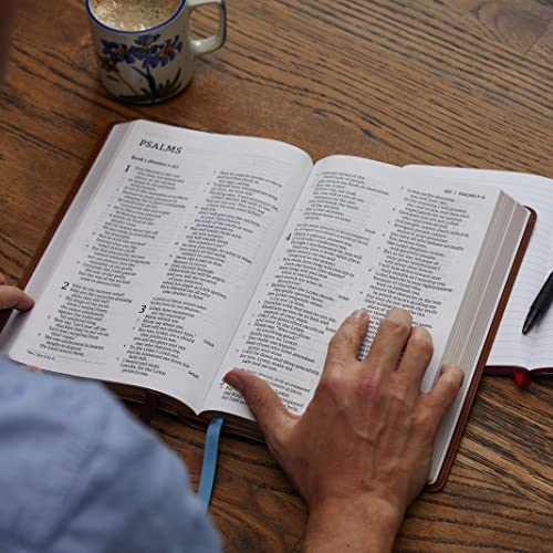 Thomas Nelson - NET Bible, Thinline Large Print, Genuine Leather, Blac image 4