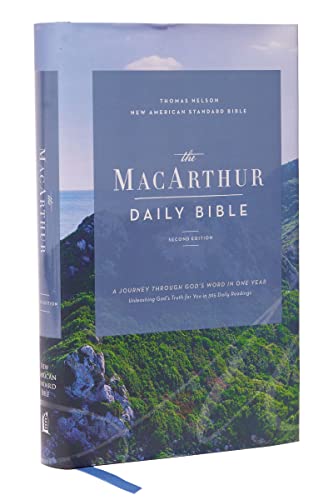 NASB, MacArthur Daily Bible, 2nd Edition, Hardcover, Comfort Print - H image 1