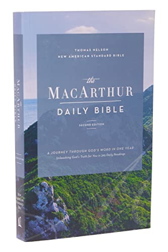 NASB, MacArthur Daily Bible, 2nd Edition, Paperback, Comfort Print - P image 1