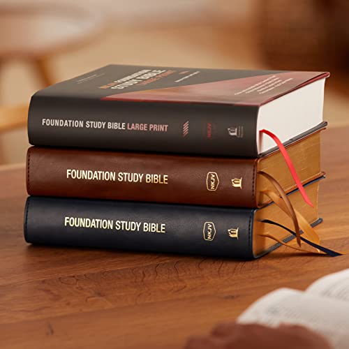 Thomas Nelson - NKJV, Foundation Study Bible, Large Print, Leathersoft image 6