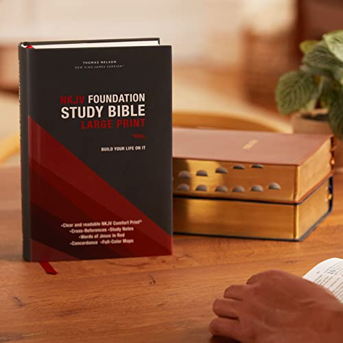 Thomas Nelson - NKJV, Foundation Study Bible, Large Print, Leathersoft image 8
