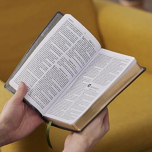 Thomas Nelson - KJV, The Everyday Bible, Black Leathersoft, Red Letter image 3