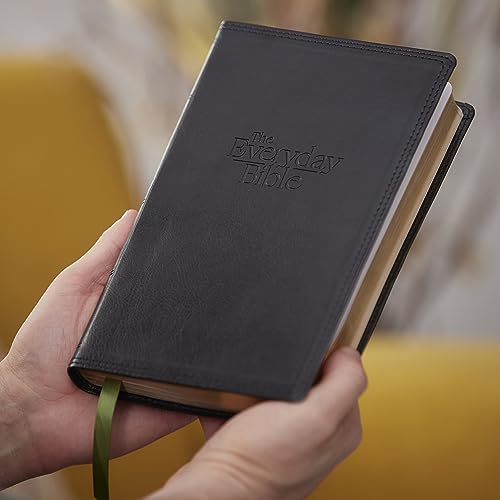 Thomas Nelson - KJV, The Everyday Bible, Black Leathersoft, Red Letter image 5