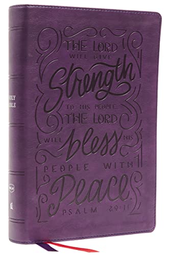 Thomas Nelson - NKJV, Giant Print Center-Column Reference Bible, Verse image 1