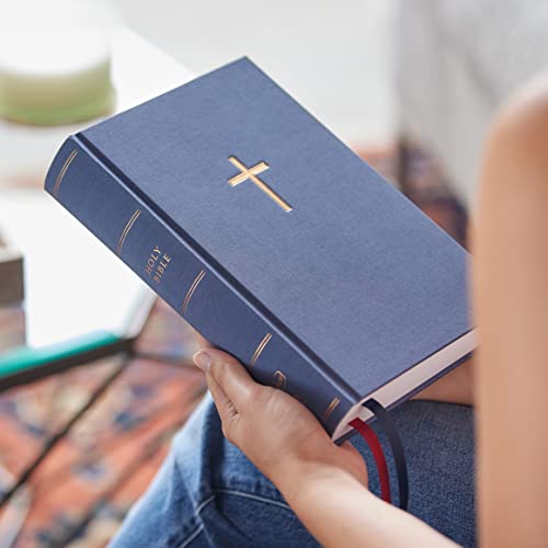 Thomas Nelson - NKJV, Single-Column Wide-Margin Reference Bible, Cloth image 2