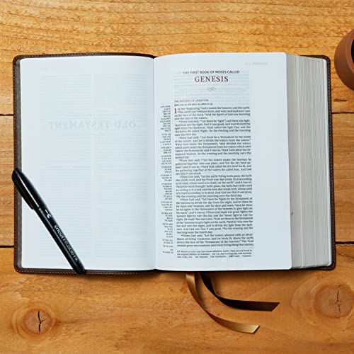 Thomas Nelson - NKJV, Single-Column Wide-Margin Reference Bible, Cloth image 8