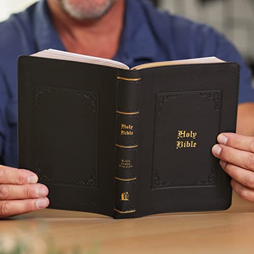 Thomas Nelson - KJV, Personal Size Large Print Reference Bible, Vintag image 2