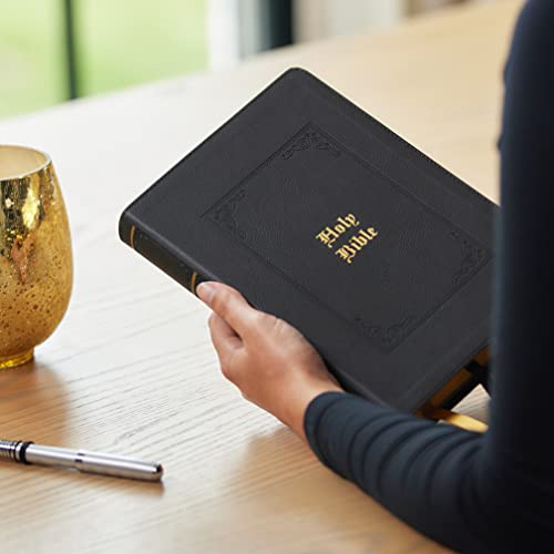 Thomas Nelson - KJV, Personal Size Large Print Reference Bible, Vintag image 3