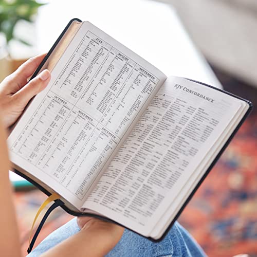 Thomas Nelson - KJV, Personal Size Large Print Reference Bible, Vintag image 8