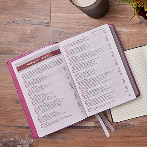 Thomas Nelson - KJV, Word Study Reference Bible, Leathersoft, Brown, R image 8