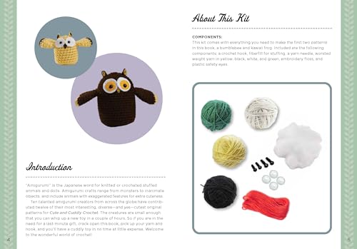 Editors of Chartwell - Cute and Cuddly Crochet Kit : Stitch Adorable A image 2