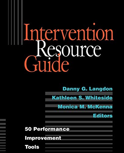 Intervention Resource Guide: 50 Performance Improvement Tools