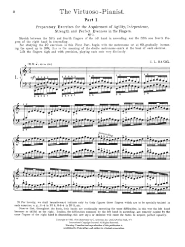 Charles Hanon - Hanon : The Virtuoso Pianist In Sixty Exercises For Th image 3
