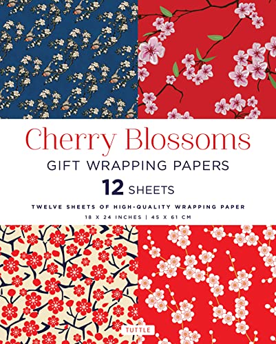 Tuttle Publishing - Cherry Blossoms Gift Wrapping Papers - Paperback image 1