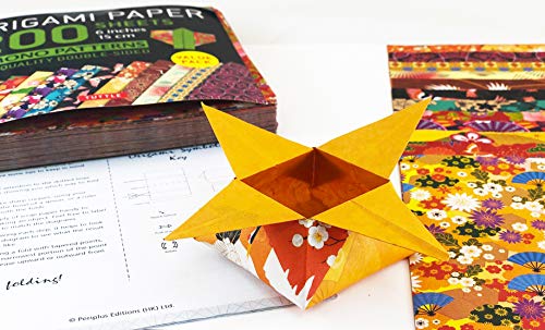 Origami Paper 200 sheets Kimono Patterns 6 (15 cm) - Non-book item image 3