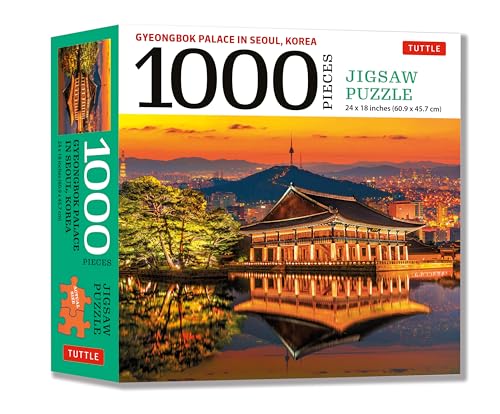 Gyeongbok Palace in Seoul Korea - 1000 Piece Jigsaw Puzzle : (Finished image 1